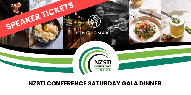 NZSTI 2026 Conference Gala Dinner - speaker tickets